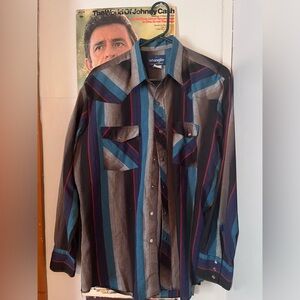 Men’s wrangler pearl snap